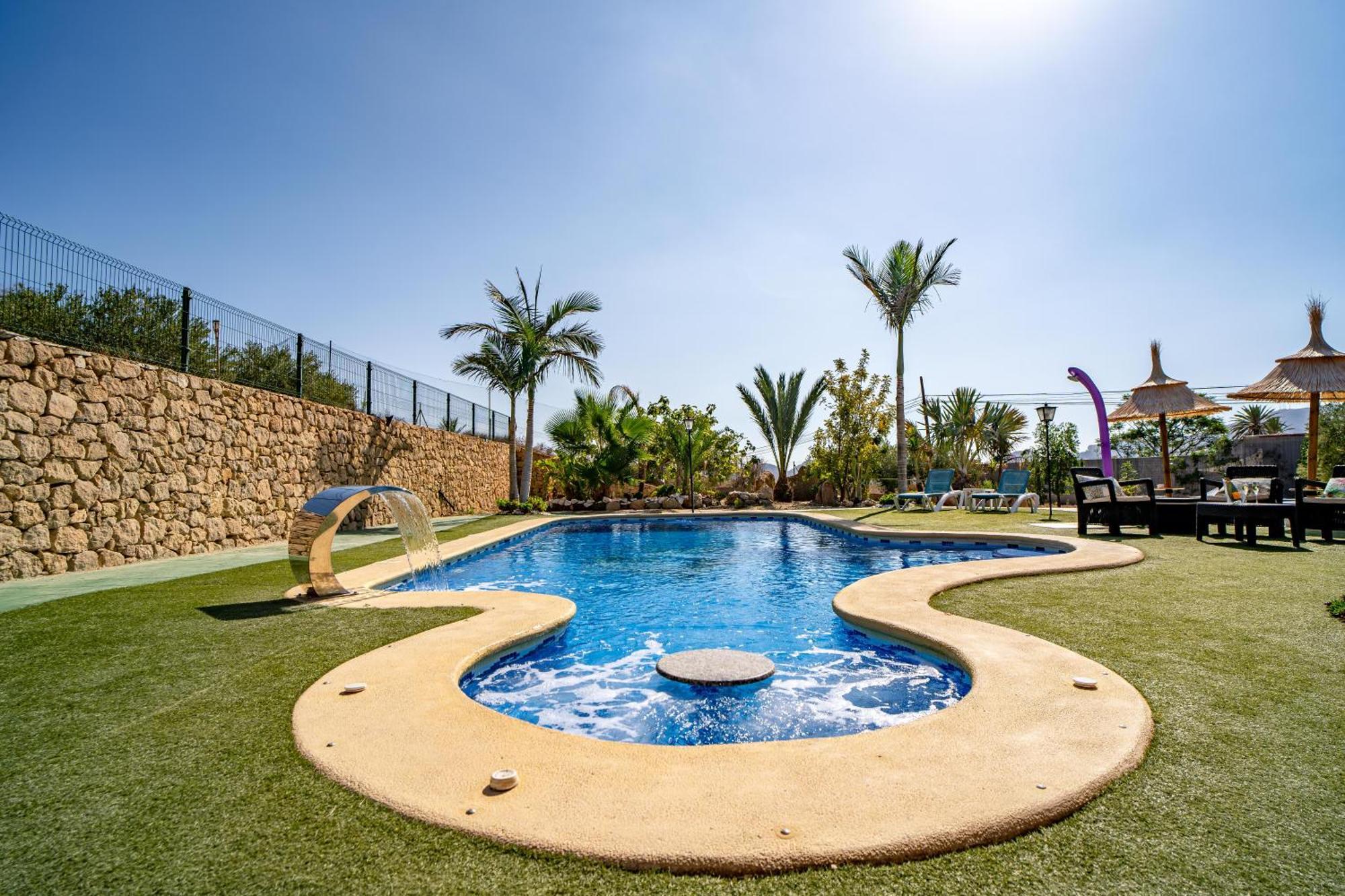 Villa Adelina En Turre, Almeria, Villa De Lujo Con Piscina Privada Cerca De Las Playas De Mojacar Exterior foto